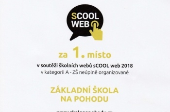sCOOL web - 1. místo
