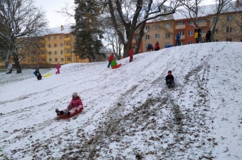 Sníh a  velká radost